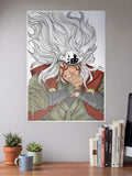 Jiraya Sage Mode Poster
