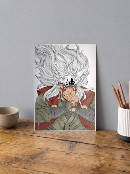 Jiraya Sage Mode Poster