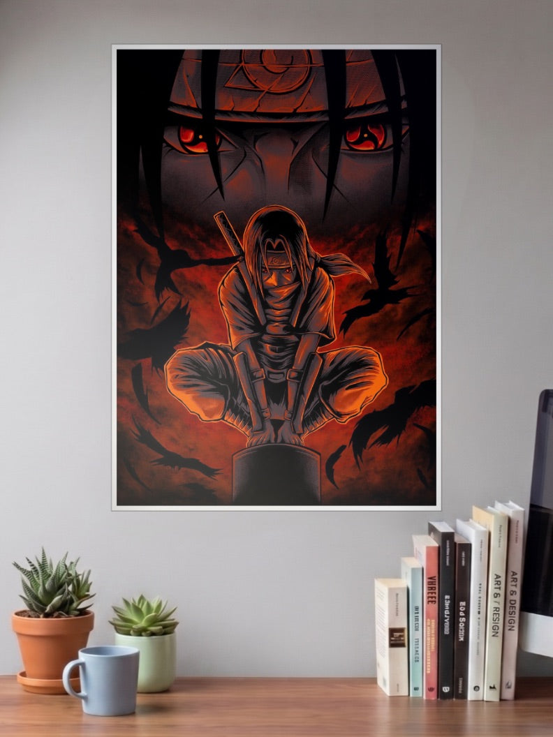 Itachi Uchiha Sharingan Poster