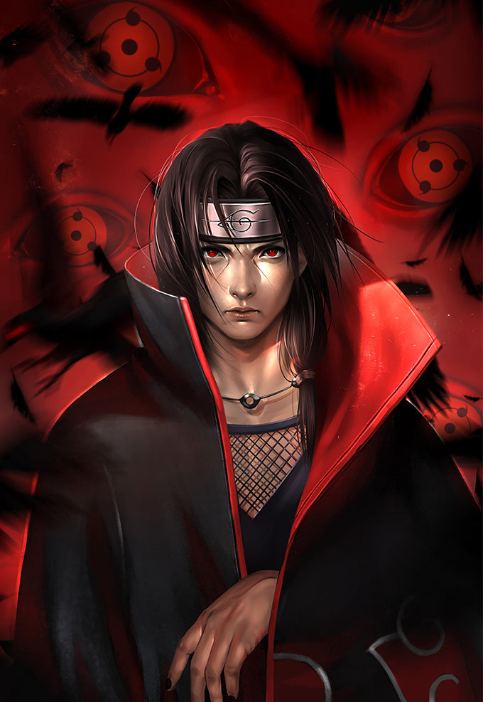 Itachi Uchiha Trap Poster