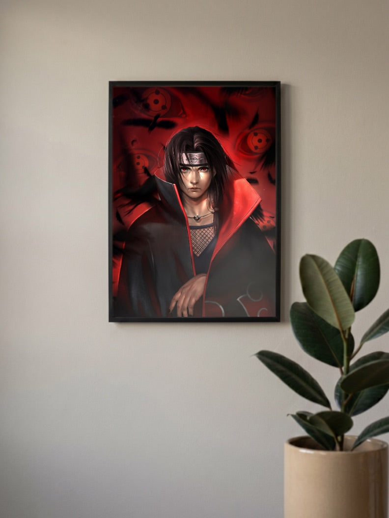 Itachi Uchiha Trap Poster