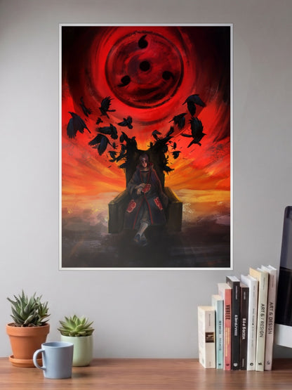 Itachi Uchiha Throne Poster
