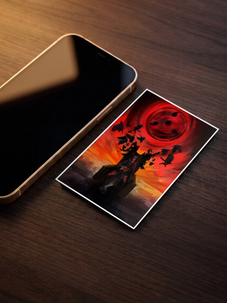 Itachi Uchiha Throne Poster