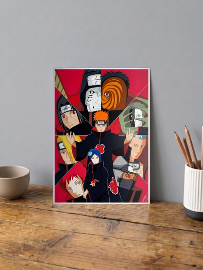 Naruto Characters Poster