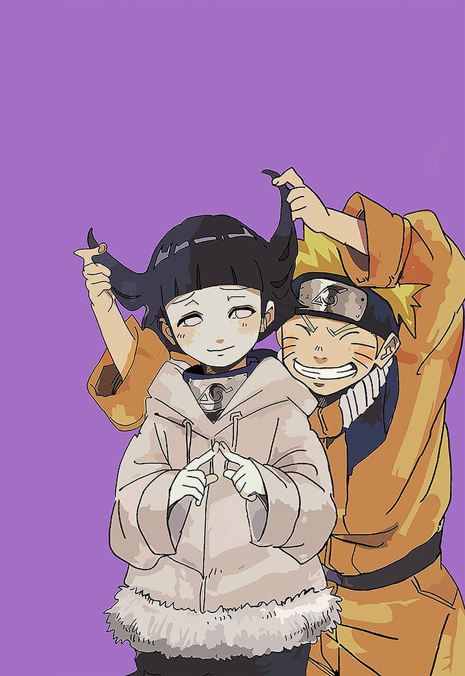 Hinata x Naruto Couple Poster