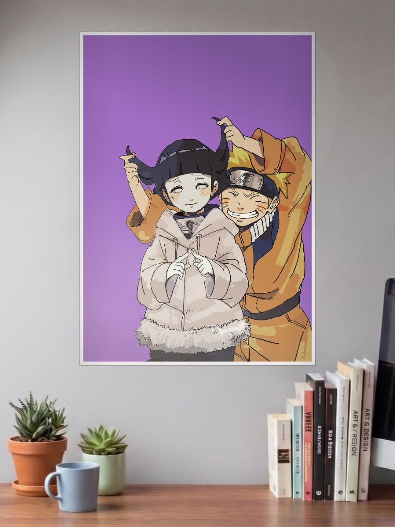 Hinata x Naruto Couple Poster