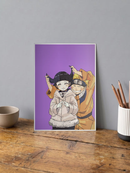 Hinata x Naruto Couple Poster