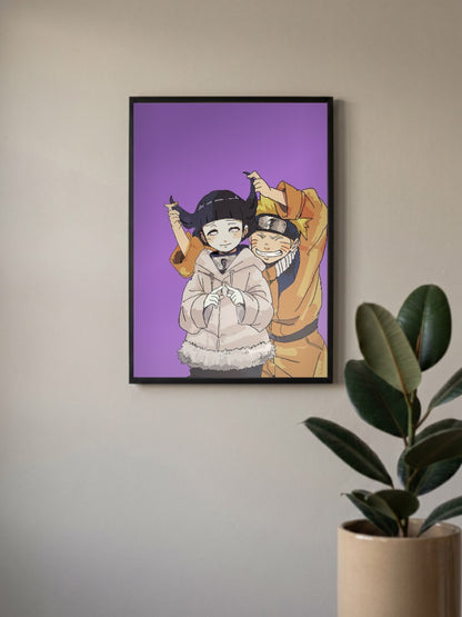 Hinata x Naruto Couple Poster