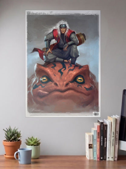 Jiraiya Naruto Poster