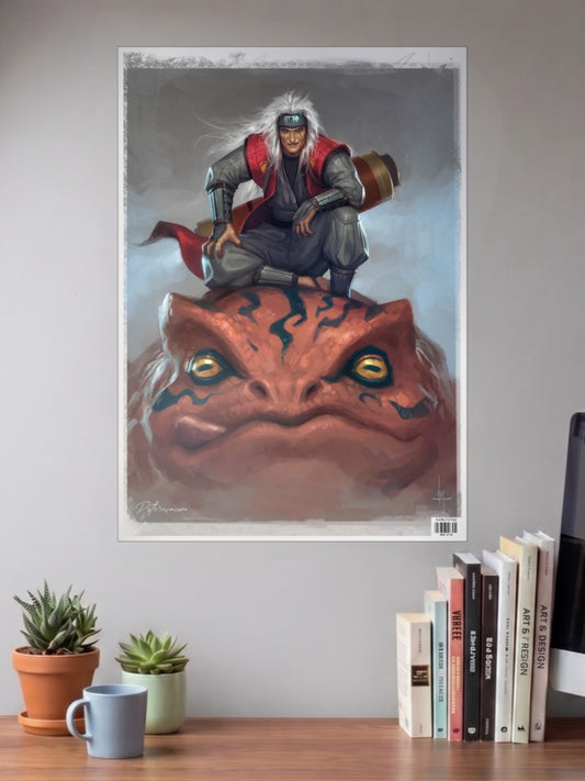 Jiraiya Naruto Poster