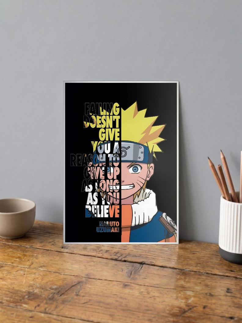 Naruto Quotes Poster