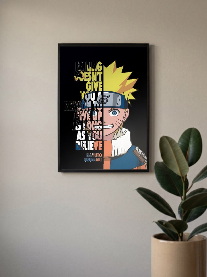 Naruto Quotes Poster