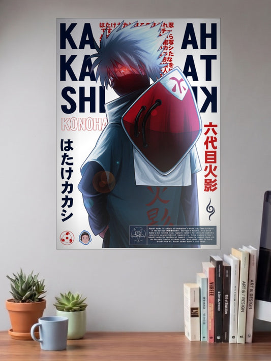 Kakashi Sixth Hokage Poster Anime Poster