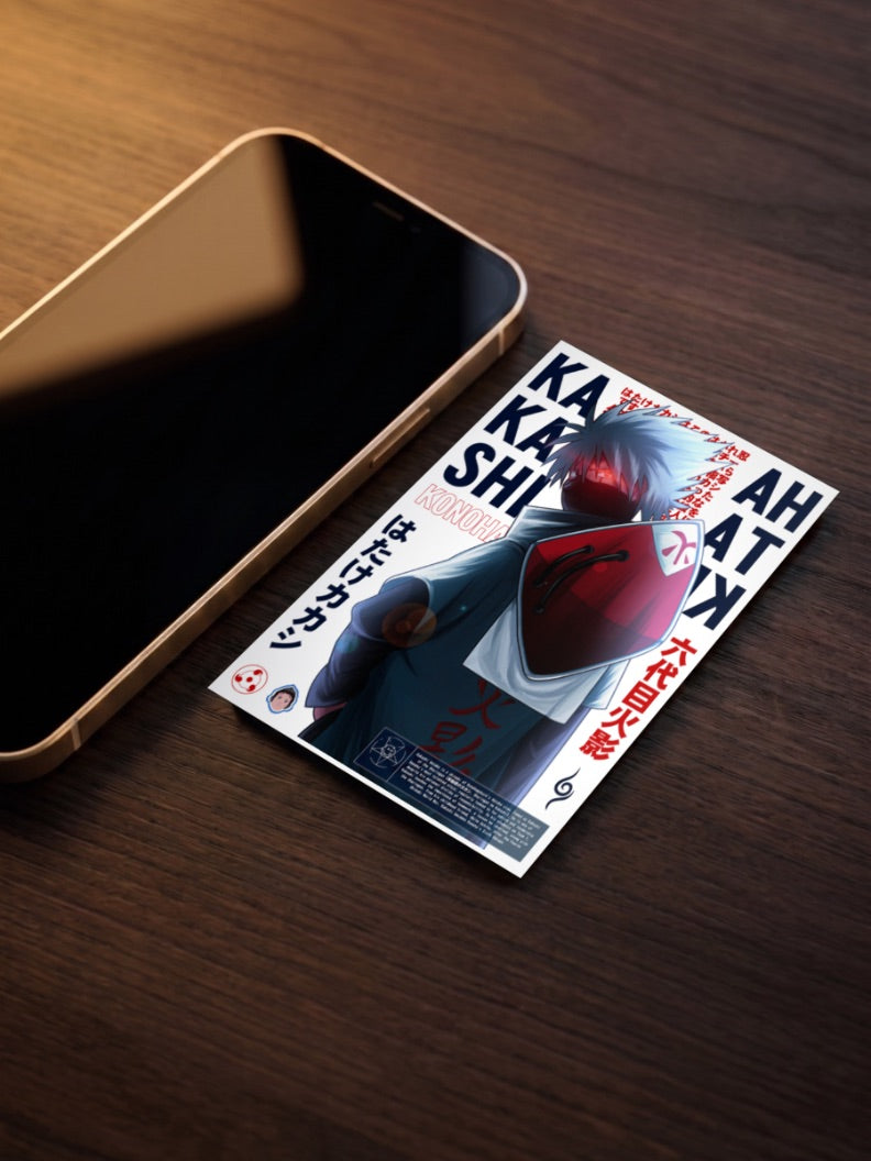Kakashi Sixth Hokage Poster Anime Poster