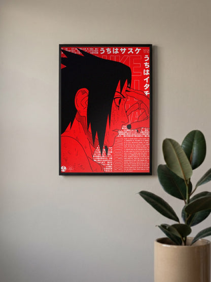 Sasuke Vs Itachi Poster Anime Poster