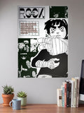 Rock Lee Bio Poster Art Anime Poster