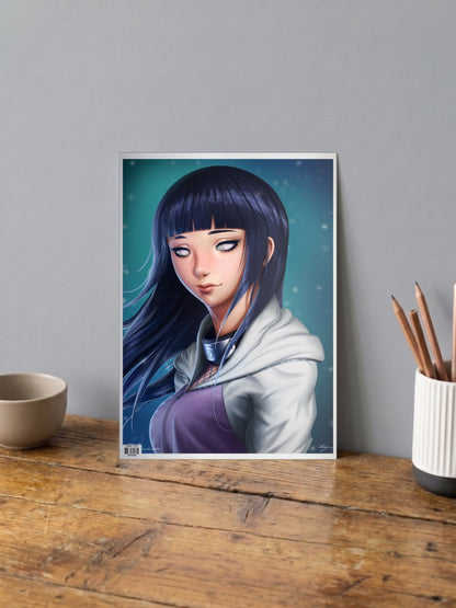 Hinata Hyuga Art Poster