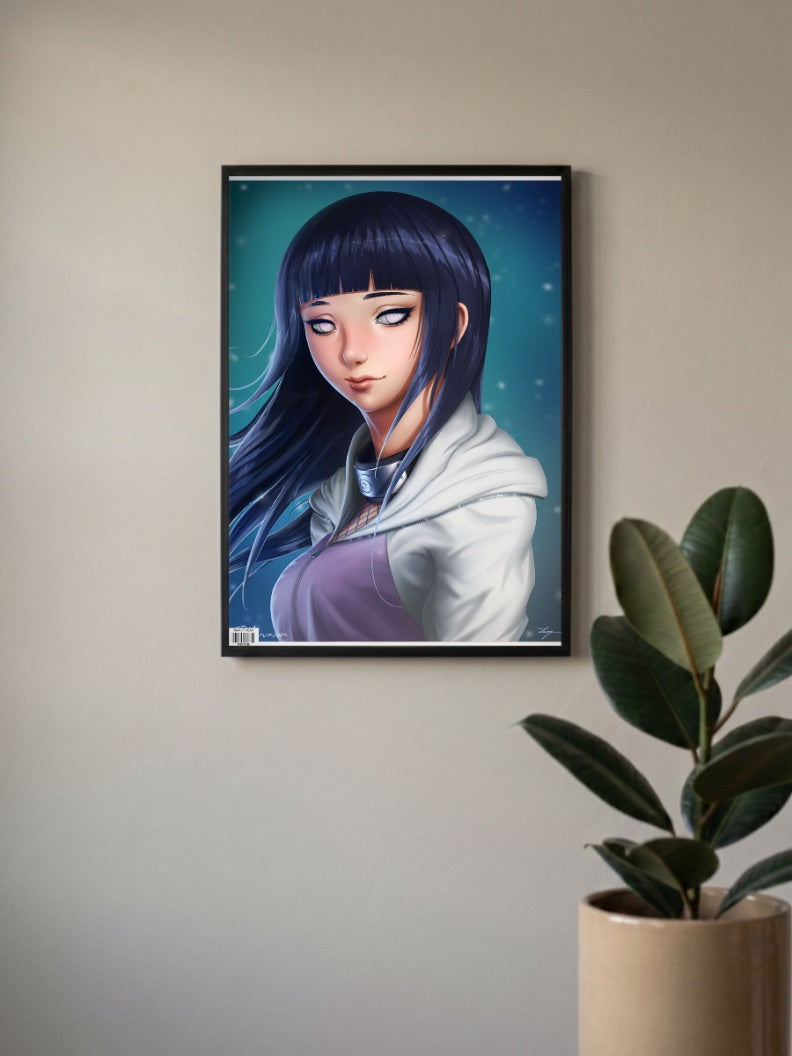 Hinata Hyuga Art Poster