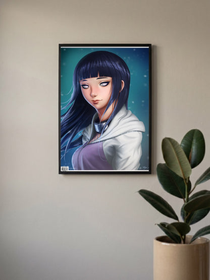 Hinata Hyuga Art Poster