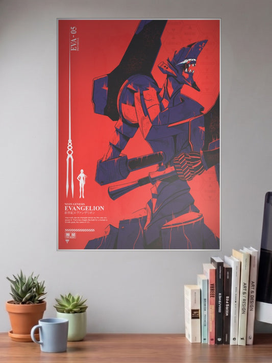 Evangelion Eva 05 Poster Anime Poster