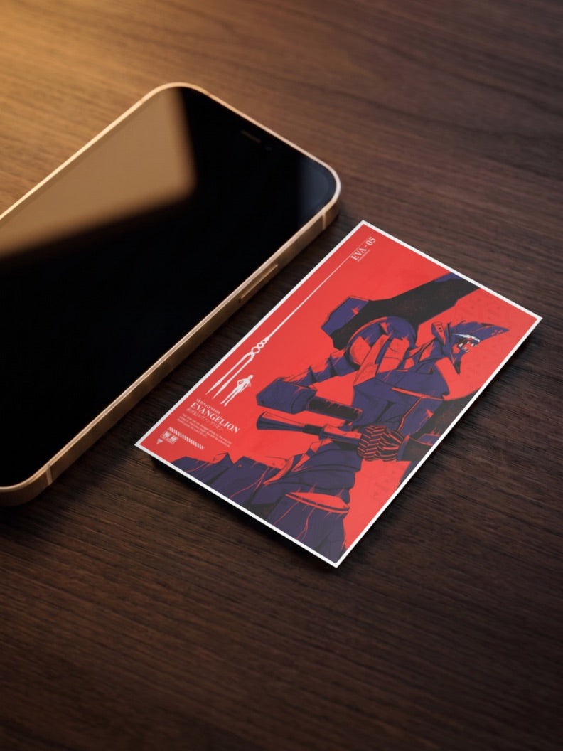 Evangelion Eva 05 Poster Anime Poster