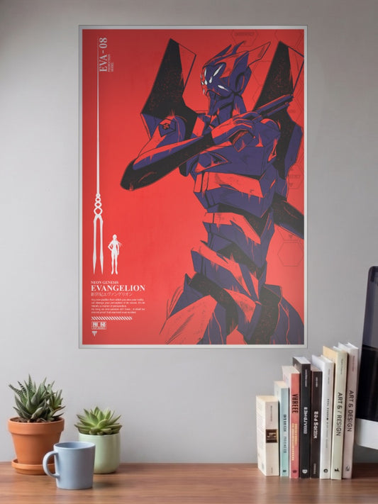 Evangelion Eva 08 Poster Anime Poster