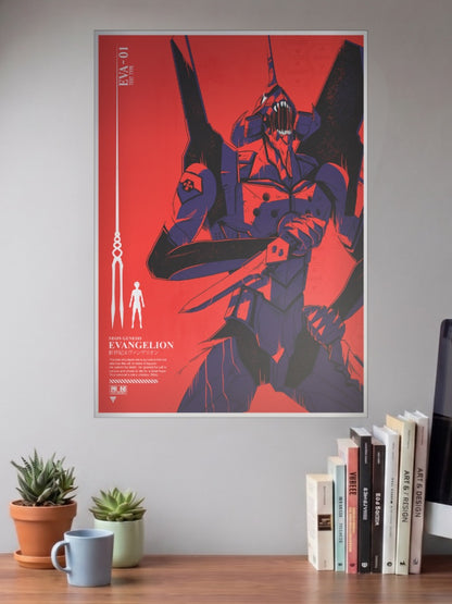 Evangelion Eva 01 Poster Anime Poster