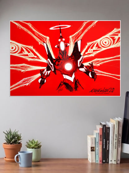 Evangelion Unit Art Anime Poster