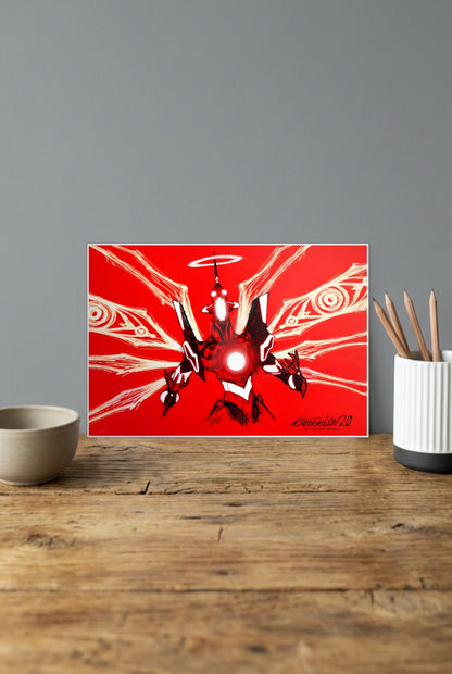 Evangelion Unit Art Anime Poster