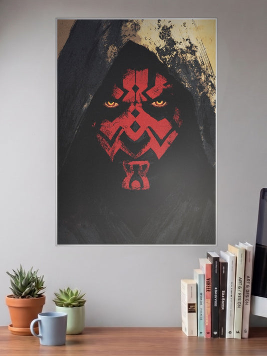 Darth Maul Hooded Portrait Star Wars Poster