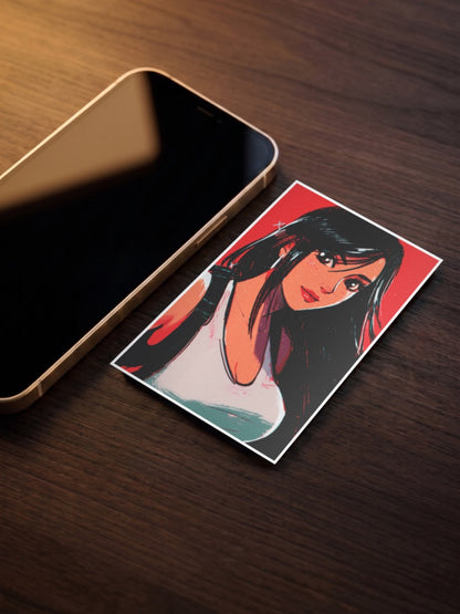 Tifa Lockhart Portrait Art Gaming Poster