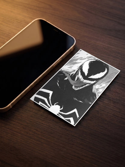 Venom Symbiote Portrait Art Marvel Poster