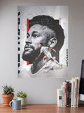 Neymar Jr Action Poster Football Poster
