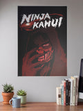 Ninja Kamui Masked Portrait Anime Poster