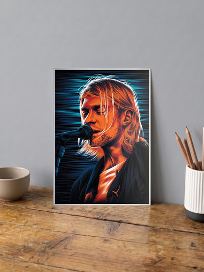 Kurt Cobain Poster