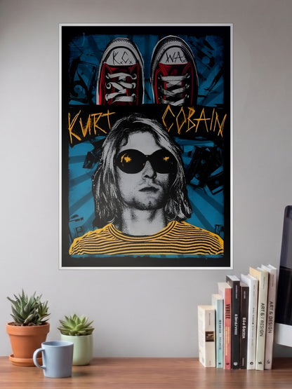 Kurt Cobain Nirvana Poster