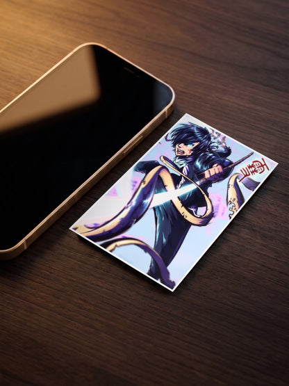 Yato Sword Action Pose Anime Poster
