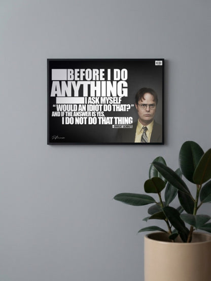 Dwight Kurt Schrute Poster