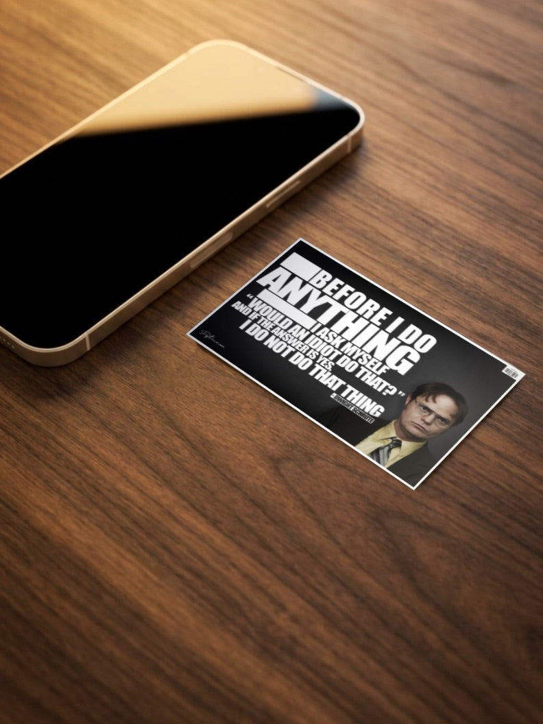 Dwight Kurt Schrute Poster