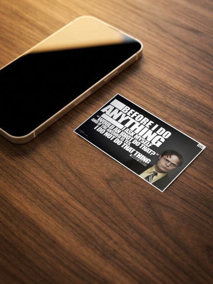 Dwight Kurt Schrute Poster