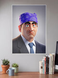 Michael Scott as Prison Mike-The Office Poster