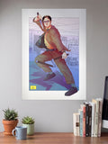 Dwight Schrute Action Poster