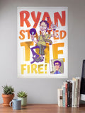 Ryan Started the Fire - The Office Poster