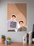 The Office Jim And Dwight Poster