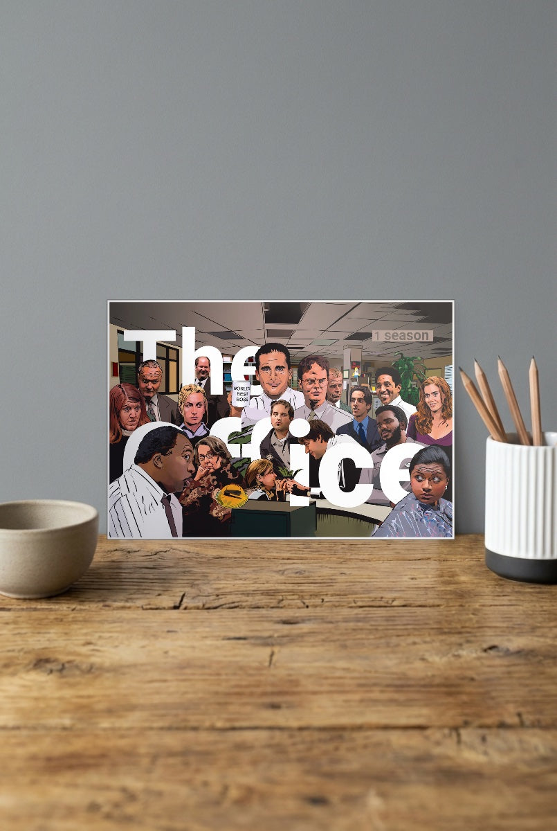 The Office Cast Sitcom Poster