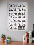 Office Alphabet Running Jokes Sitcom Poster