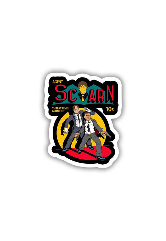 Scarn Comic Sticker