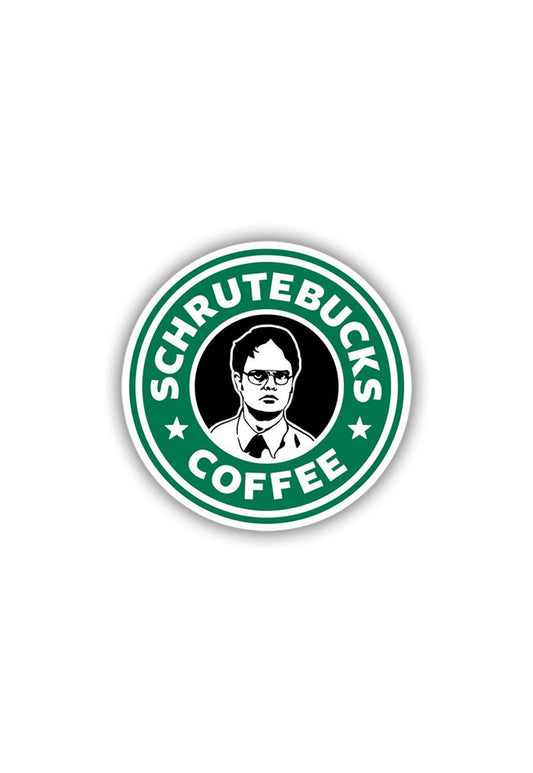 Schrutebucks coffee Sticker