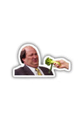 Kevin vs Brocolli Sticker