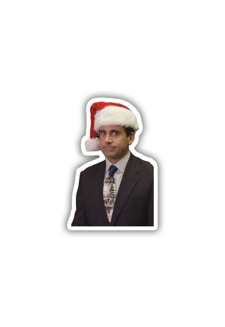 The Office Holiday Sticker